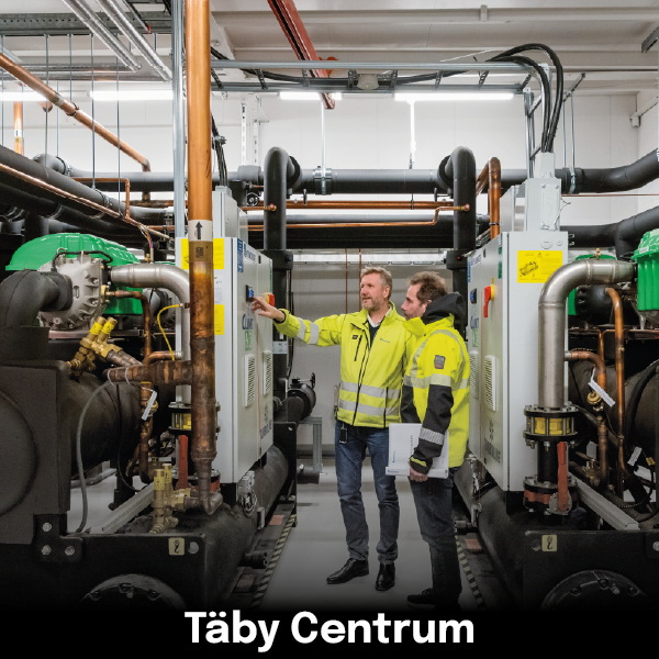 Totalentreprenad ABT06 för ett projekt år 2018– 2019. Leverans och installation av 2 st vätskekylaggregat samt 2 st kylmedelskylare, inklusive rör/ el. ❯ Kyleffekt ca 2 x 600 kW ❯ 2 st vätskekylaggregat, fabrikat Clint typ turbo coor, köldmedium R1234ze ❯ 2 st kylmedelskylare, fabrikat Alfa Laval